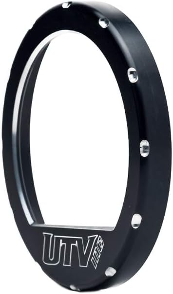 UTV INC Polaris RZR Black Anodized Billet Aluminum Speedometer Bezel