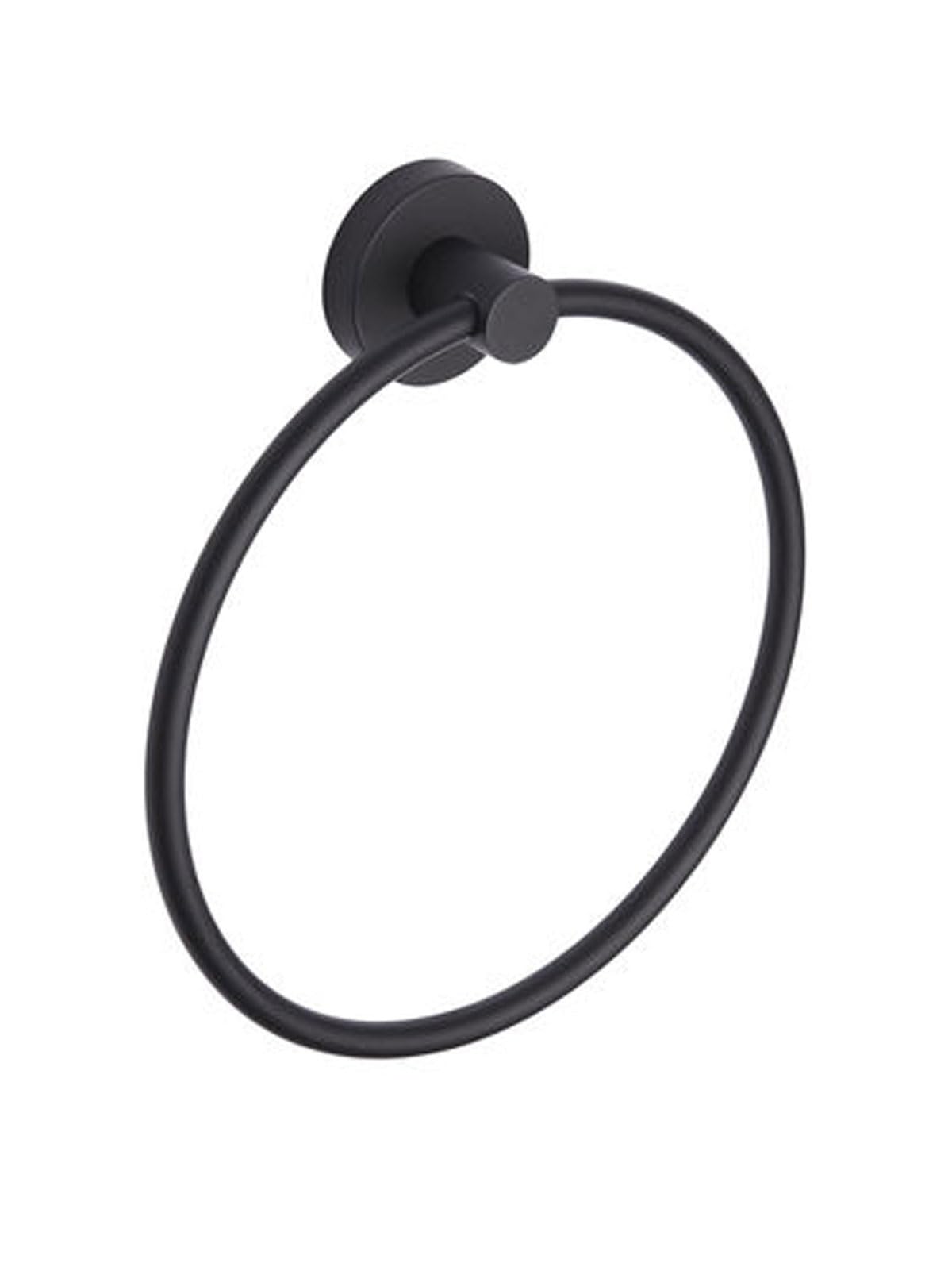 Capital Towel Ring - Black