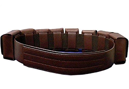 Boba Fett Belt + Pouches X 8 Costume Props Accessories Brown (XL)4