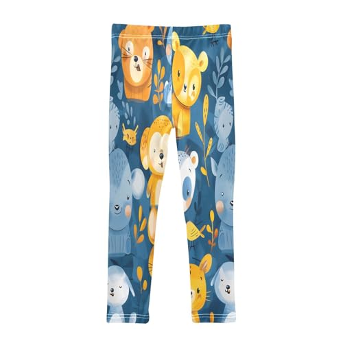 Toddler Girls Leggings Printed Yoga Pants Leggings Animal Club for Kids2