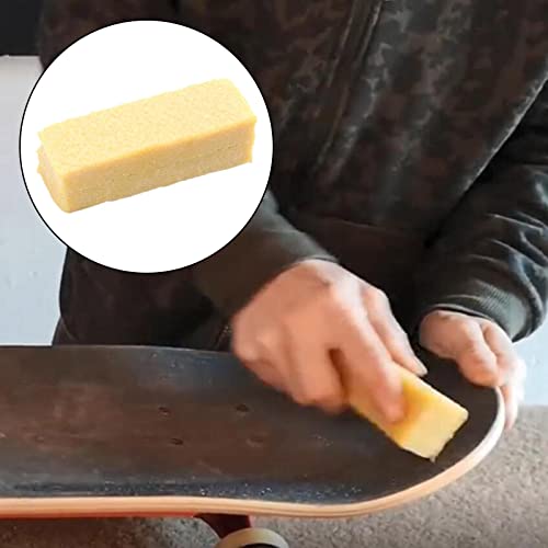 Fancyes Limpeza Vara para Discos de Lixa, Lixa, Cintos de Borracha Eraser Skates Longo Natural-Fita