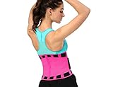 TOPLEAP Back Support Belt for Women Men Lower Back Brace, Lumbar Back Brace with Breathable Mesh and Dual Adjustable Straps Relieve Low Back Pain