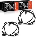 A-Premium ABS Wheel Speed Sensor Compatible with Dodge Models - Ram 2500/Ram 3500 2003 2004 2005, 4WD - Front Driver and Passenger, (2-PC Set)