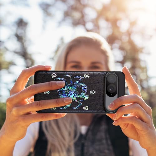 Coque Pixel 9 bois naturel gravé pour protéger votre mobile en randonnée - 7
