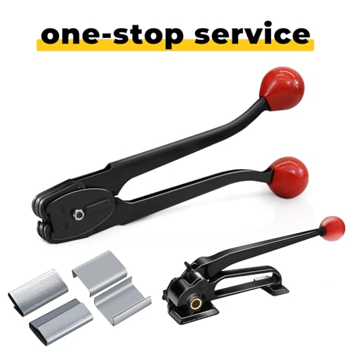 Image of Strapping Sealer /Crimper for 3 /4 inch Steel Strapping Band Manual Banding Tool with 13 inch Extended Handle