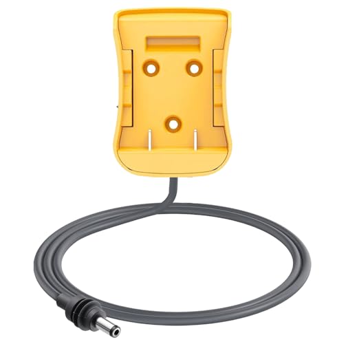 GragicSZ Cable Charger for Starlink Mini Adapter Compatible with DeWalt 20V Battery, 3.3FT DC Power Cable Cord Plug Accessories