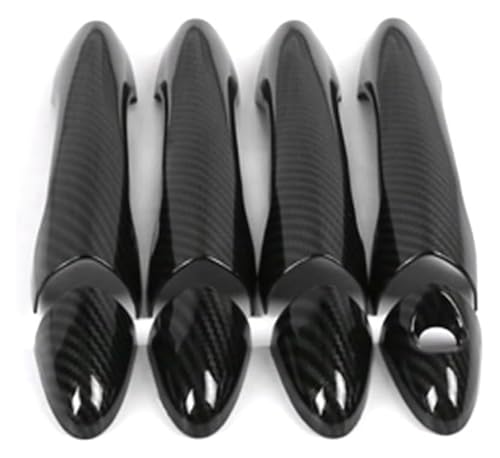 Garniture poignée Kia Optima K5 finition carbone ABS haut de gamme