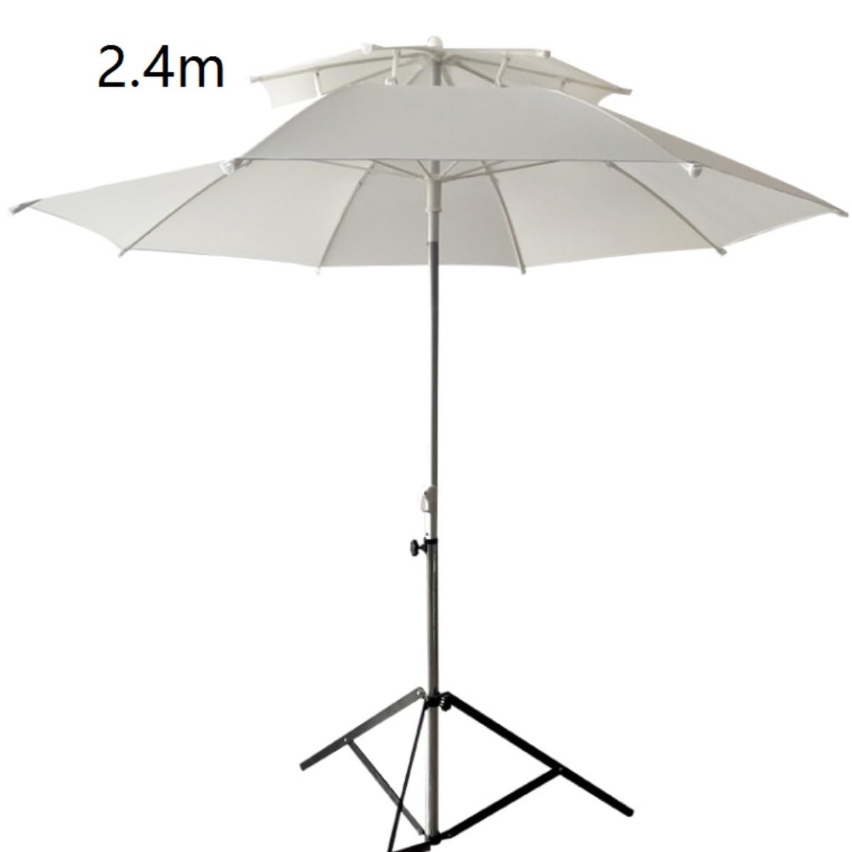 Parasole Parasol Przeciwsłoneczny Z Podwójną Warstwą Włókna, Parasol Plażowy, Parasol Do Użytku Zewnętrznego, Komercyjny, Narzędziowy Parasol Ogrodowy(Blue)