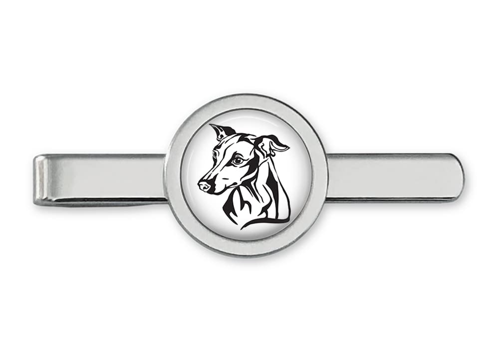 Oakmont Cufflinks Greyhound Tie Clip Dog Tie Bar