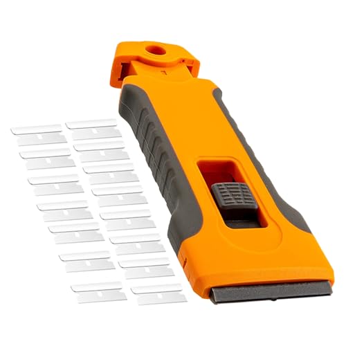 Opdestn Rascador Para Placas Vitrocerámicas | Rascador Telescópico con Cuchilla para Limpieza de Cristales,Accesorios Antideslizantes Para Limpiar Adhesivos En Placas de Cocción