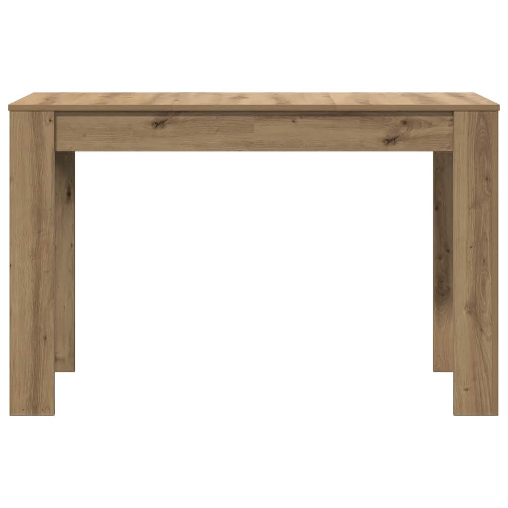 vidaXL Table à Manger chêne Artisanal 120x60x76 cm Bois d'ingénierie