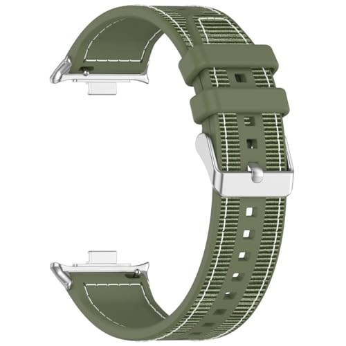 Bracelet anti-irritation vert pour Xiaomi Band 8 Pro en silicone nylon