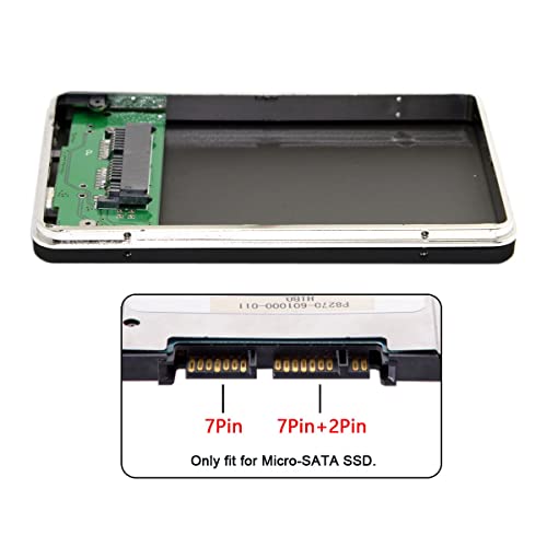 Caja externa USB2.0 para disco Micro SATA 1.8" miniatura 3
