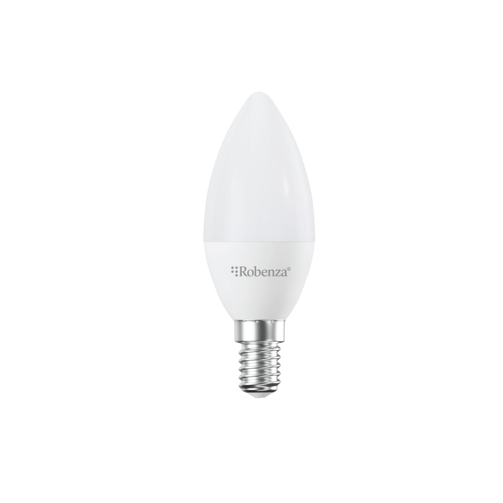 Robenza E14 LED Dimmable Candle Bulbs C35, 4.8W (40W Equivalent), 470lm Warm White 3000K, Energy Saving SES Small Edison Screw Decorative Chandelier Ceiling Light Bulbs - Pack of 1 — image 1
