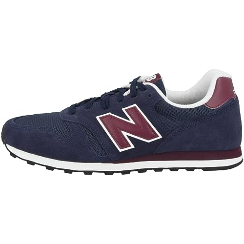 New Balance 373, Zapatillas para Hombre, Azul (Pigment/Burgundy Bup), 42 EU
