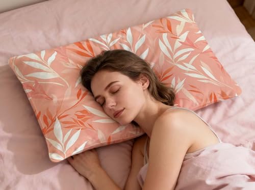 Housse de Coussin Rose 60x90 Lot de 2 Velours Rectangulaire O-342B