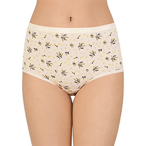 Image of Amante Printed Cotton Full Brief Panty Pack(Pack of 3)