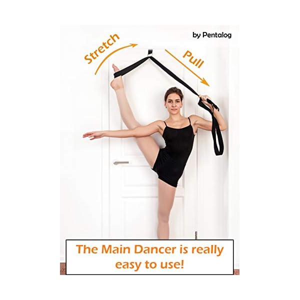 The-Main-Dancer-Stretch-Band-to-Improve-Leg-Stretching-Perfect-Home-Equipment-for-Ballet-Dance-and-Gymnastic-Exercise-Excellent-Gift-for-Your-Friends-and-Loved-Ones-Made-in-Europe The Main Dancer - Stretch Band - to Improve Leg Stretching - Perfect Home Equipment for Ballet, Dance and Gymnastic Exercise - Excellent Gift for Your Friends and Loved Ones - Made in Europe