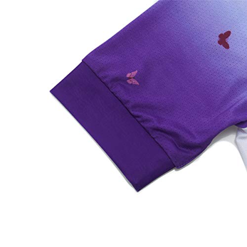 Image of Cycling Jerseys Women Bike Shirts Short Sleeve Bicycle Clothes Breathable Stretch Labric Bicycle Uniforms