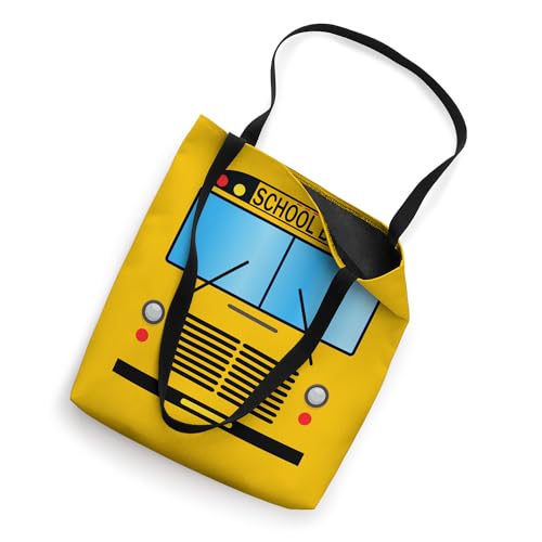 Bolsa Tote de Conductor de Autobús Escolar Amarillo para Halloween miniatura 2