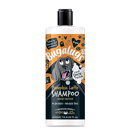 Bugalugs Pumpkin Latte Dog Shampoo Spooky Edition