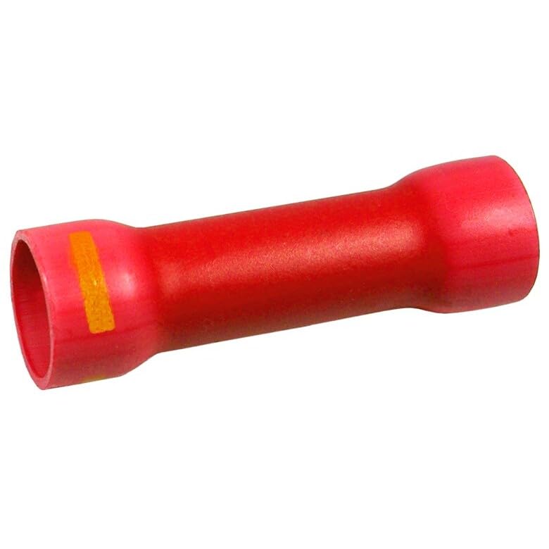 Pico 2286PT 8 Gauge to 12-10 AWG Red with Yellow Stripe Electrical Wiring Step Down Butt Connector 15 Per Package