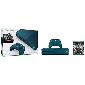 Microsoft Xbox One S 500GB – Gears of War 4 Blue Special Edition Console Bundle