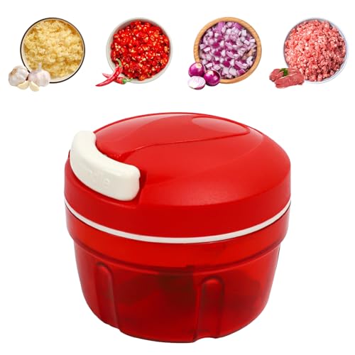 Coupe-Oignons Manuel, Hachoir Manuel Multiple avec 3 Lames en acier inoxydable et 1 diviseur de fil, coupe-légumes, légumes, oignons, hachoir à oignons,...