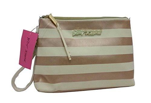 Betsey Johnson Cosmetic T-Bottom Metallic Cosmo Pouch