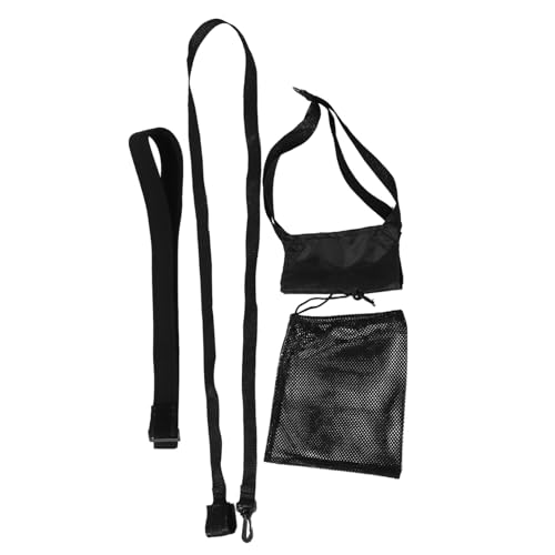 KOMBIUDA Swimming Belt Bungee Cord Training Parachute for Swim Bungee Training Belt Buoy Float