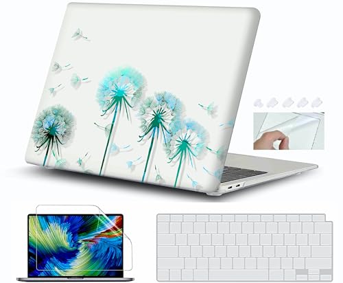 Image of Case for MacBook Air 13 inch A1466 & A1369 Older Version 2010-2017 Release Crystal Clear Case with Liquid Retina Display, Plastic Hard Shell(Design32)