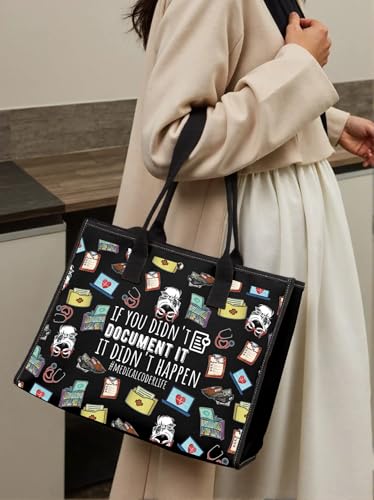 Bolsa tote de lienzo Medical Coder miniatura 7
