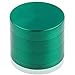 Chlyuan-hm Máquina de Picar Carne 4 Capa de aleación Molinillos de Hierba Verde Tabaco trituradora moleta de la Mano Grinder (Color : Verde, tamaño : 40x34mm)