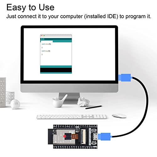 image for AITRIP AITRIP 1 PCS ESP32 ESP32-WROVER Board with Camera WiFi & Blueto