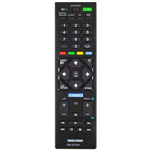 Leankle Remote Controller RM-ED054 for Sony TV KDL-32R420A, KDL-32R421A, KDL-32R423A, KDL-32R424A, KDL-32R435B, KDL-40R470A