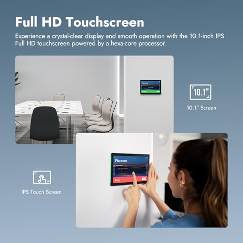 Image of RT13 Touch Panel for Room Scheduling and Meeting Control
