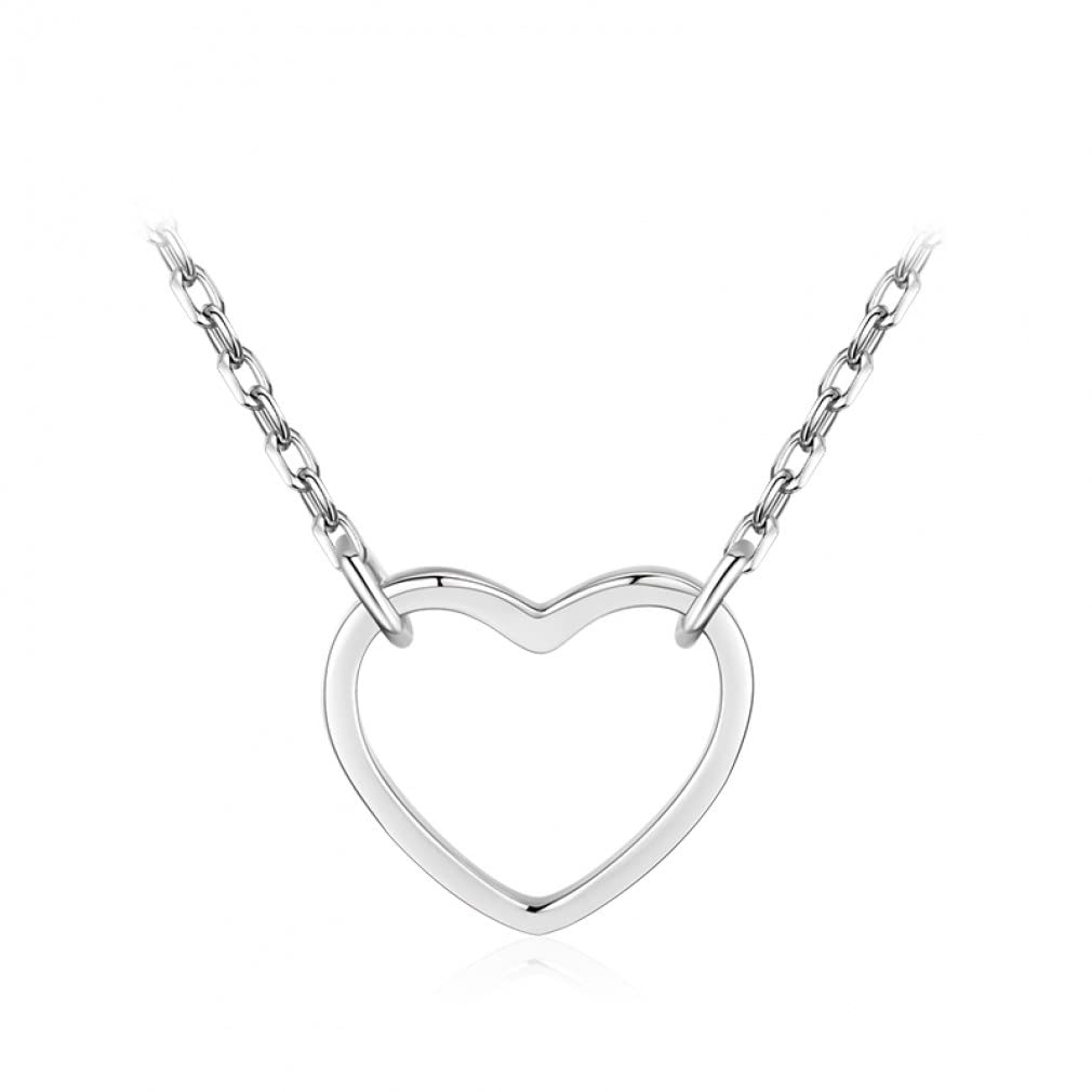 AXUEQIN-3 color hearts pendant necklaces for women fine jewelry accessories (RHN590S,A)
