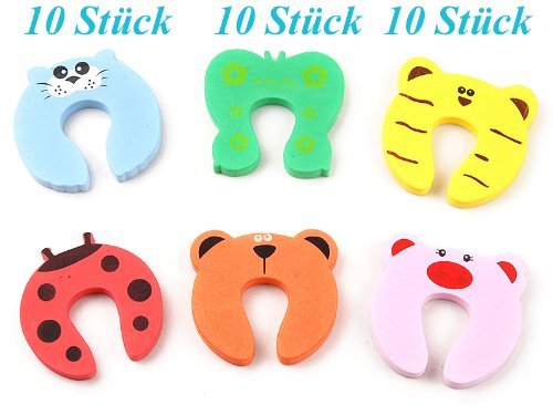 Tinxi® 10x Blocca porta disegni animale protegge