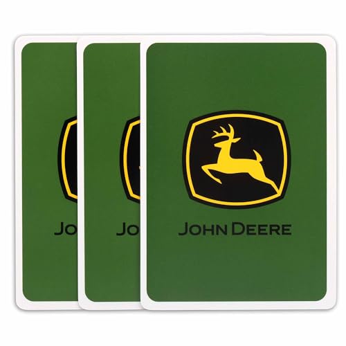 Baraja de Cartas John Deere Color Verde miniatura 2