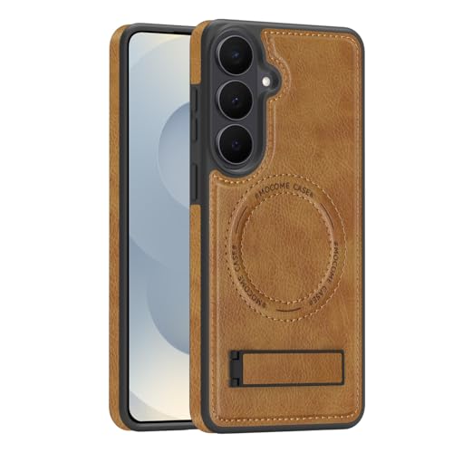 Image of Lunivop for Samsung Galaxy S26 Plus Case PU Leather 6.7 inch Brown