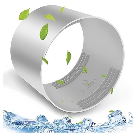 Ninyoon Acoplador de extensión de manguera de 15 cm para aire acondicionado portátil, conector y extensor universal de manguera de escape, funciona para mangueras de 15 cm de diámetro
