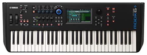 Image of Yamaha MODX6+ 61 Keys Synthesizer Workstation, Black