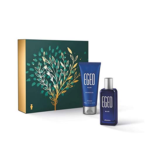 Kit Presente Egeo Blue Mini : Colônia 50ml + Shower Gel 1 41+Y38DJd3L