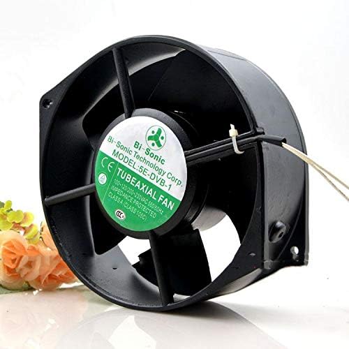 5E-DVB-1 100-120V/200-230V 17CM 2-Wire High Temperature Resistant Fan
