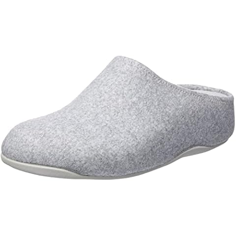Fitflop Women's Shuv Clog in Tiptoe Grey Cover