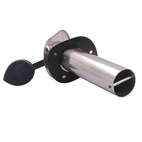 image for M-ARINE BABY 2PCS Flush Mounting Fishing Rod Holders with Rubber Cap, 