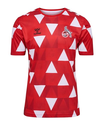 hummel 1. FC Köln Karneval Prematch Shirt 2023/20234 rot, L Unisex