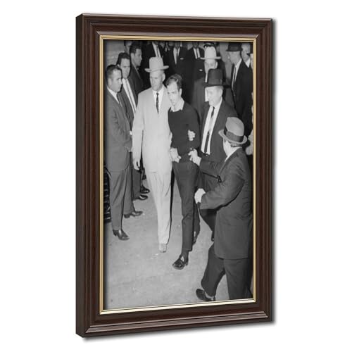Toile Jack Ruby Oswald décoration murale cadre suspendre 50,8x76,2 cm