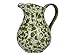 London Pottery Splash Pichet à lait en grès Vert/blanc 575 ml