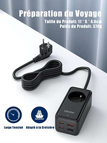 Station de charge 65W idéale pour le télétravail et les déplacements